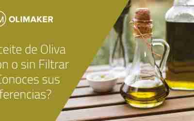 Aceite de Oliva con o sin filtrar. ¿Conoces sus diferencias?